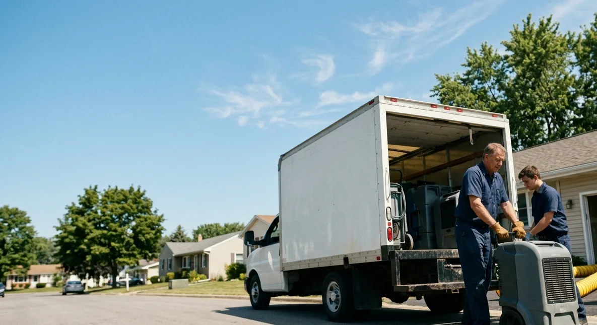 Water Damage Cleanup in Pennville, IN near me